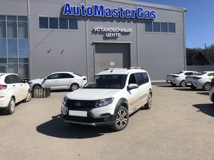 Установка ГБО на Lada Largus 2021г., ГБО 4 поколения, метан LANDI RENZO (Италия), двигатель 1.6л. 4 цилиндра