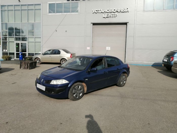 Установка ГБО на Renault Megane 2006 г., ГБО 4 поколения, пропан OMVL (Турция), двигатель 1.4 л. 4 цилиндра