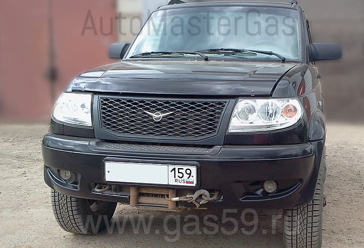 Установка ГБО на UAZ Patriot / УАЗ Патриот, ГБО 4 поколения BRC Sequent (Италия), с баллоном 80 л