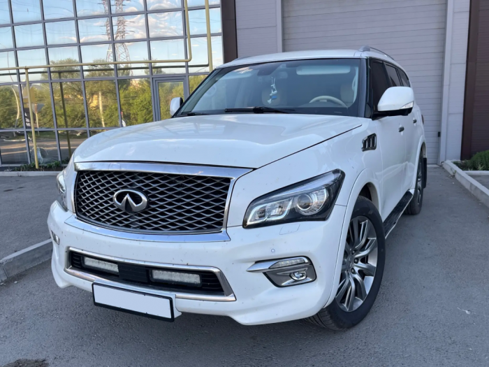 Установка ГБО на Infiniti QX56 2010г., ГБО 4 поколения, пропан STAG (Польша), двигатель 5.6л.