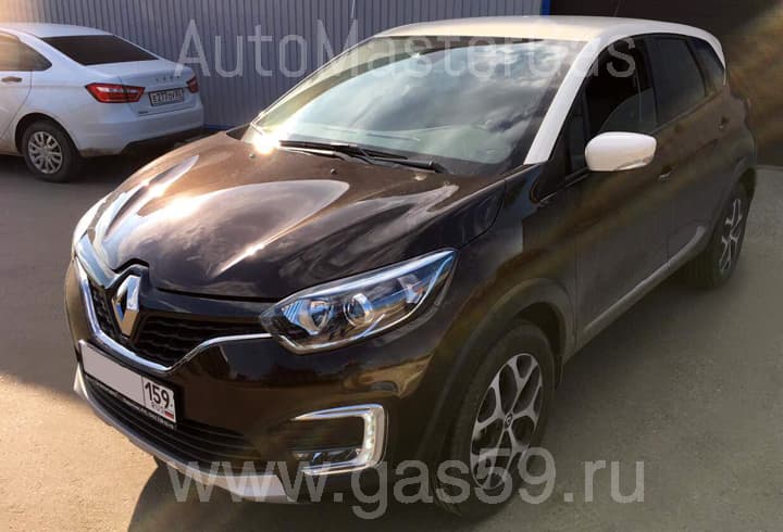 Установка ГБО на Renault Kaptur 1.6, ГБО 4 поколения LOVATO, с тороидальным баллоном на 65 л.