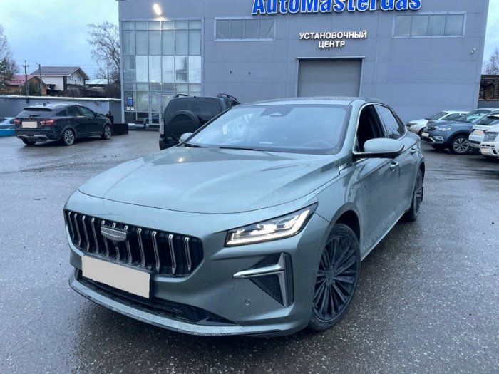 Установка ГБО на Geely Preface 2024 г., ГБО 4 поколения, метан EuropeGas (Польша), двигатель 2,0 л. 4 цилиндра