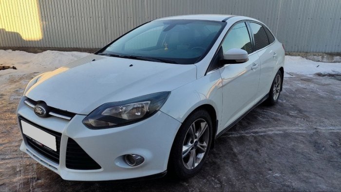 Установка ГБО на Ford Focus 2012 г., ГБО 4 поколения, метан EuropeGas (Польша), двигатель 1.6л. 4 цилиндра