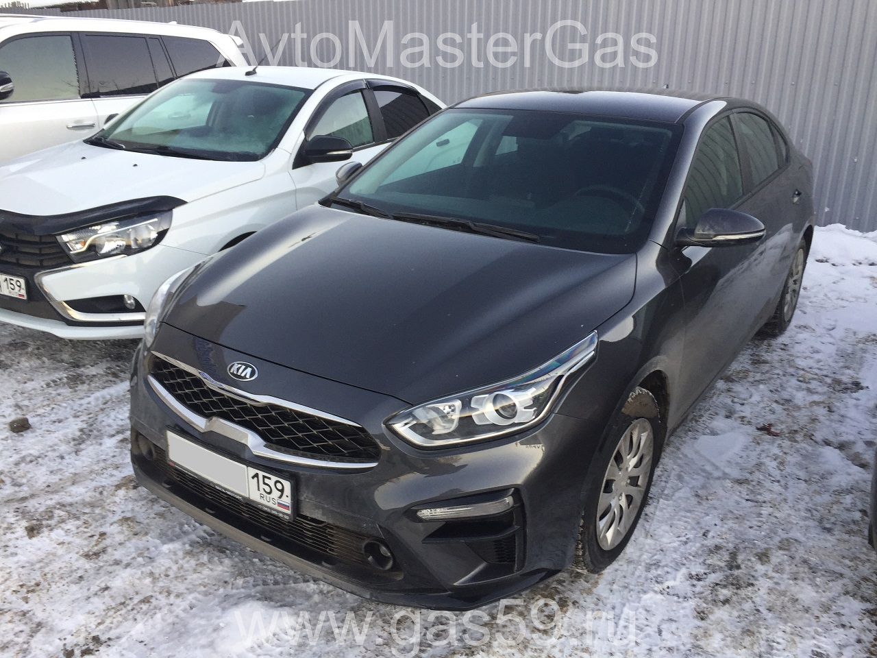 Установка газобаллонного оборудования на Kia Cerato, объем двигателя 1,6 л., 130 л.с. (Многоточечный впрыск).