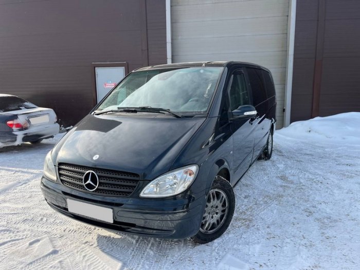 Установка ГБО на  Mercedes-Benz Viano 2006 г., ГБО 4 поколения, пропан OMVL (Турция), двигатель 3.2 л. 6 цилиндров