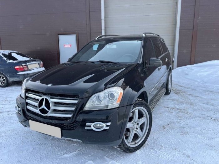 Установка ГБО на Mercedes-Benz  GL500 2008 г., ГБО 4 поколения, пропан OMVL (Италия), двигатель 5,5 л. 8 цилиндров