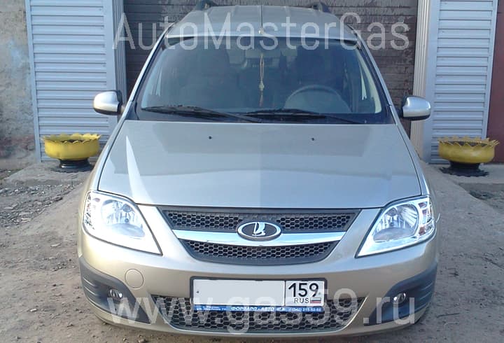 Установка ГБО на Lada Largus, ГБО 4 поколения BRC S24, с баллоном 53 л