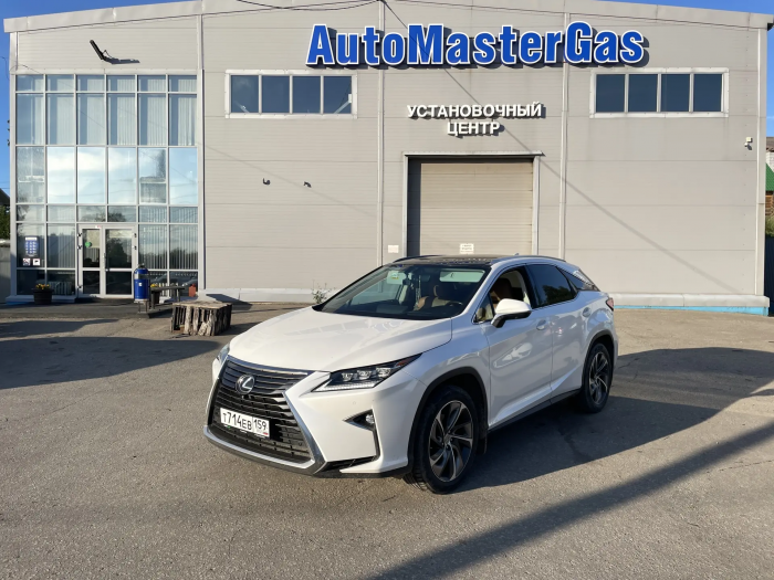 Установка ГБО на Lexus RX350 2016 г., ГБО 4 поколения, пропан EuropeGas (Польша), двигатель 3.5 л. 6 цилиндров