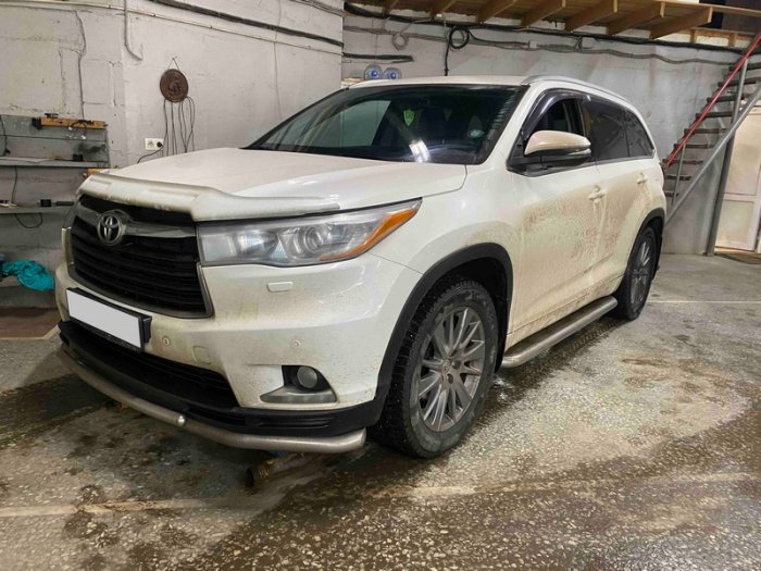 Установка ГБО на Toyota Highlander 2014 г., ГБО 4 поколения, метан 4SAVE (Польша), двигатель 3.5 л. 6 цилиндров