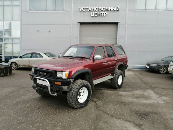 Установка ГБО на  Toyota HILUX SURF 1992 г., ГБО 4 поколения, пропан OMVL (Италия), двигатель 3.4 л. 6 цилиндров