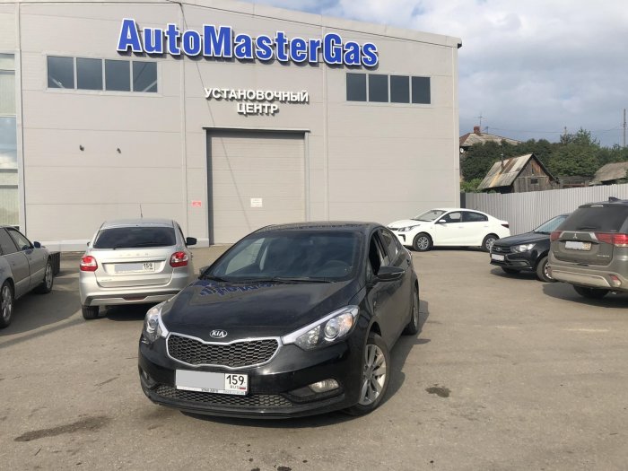 Установка ГБО на Kia Cerato 2019г., ГБО 4 поколения, пропан LANDIRENZO (Италия), двигатель 1.6л. 4 цилиндра