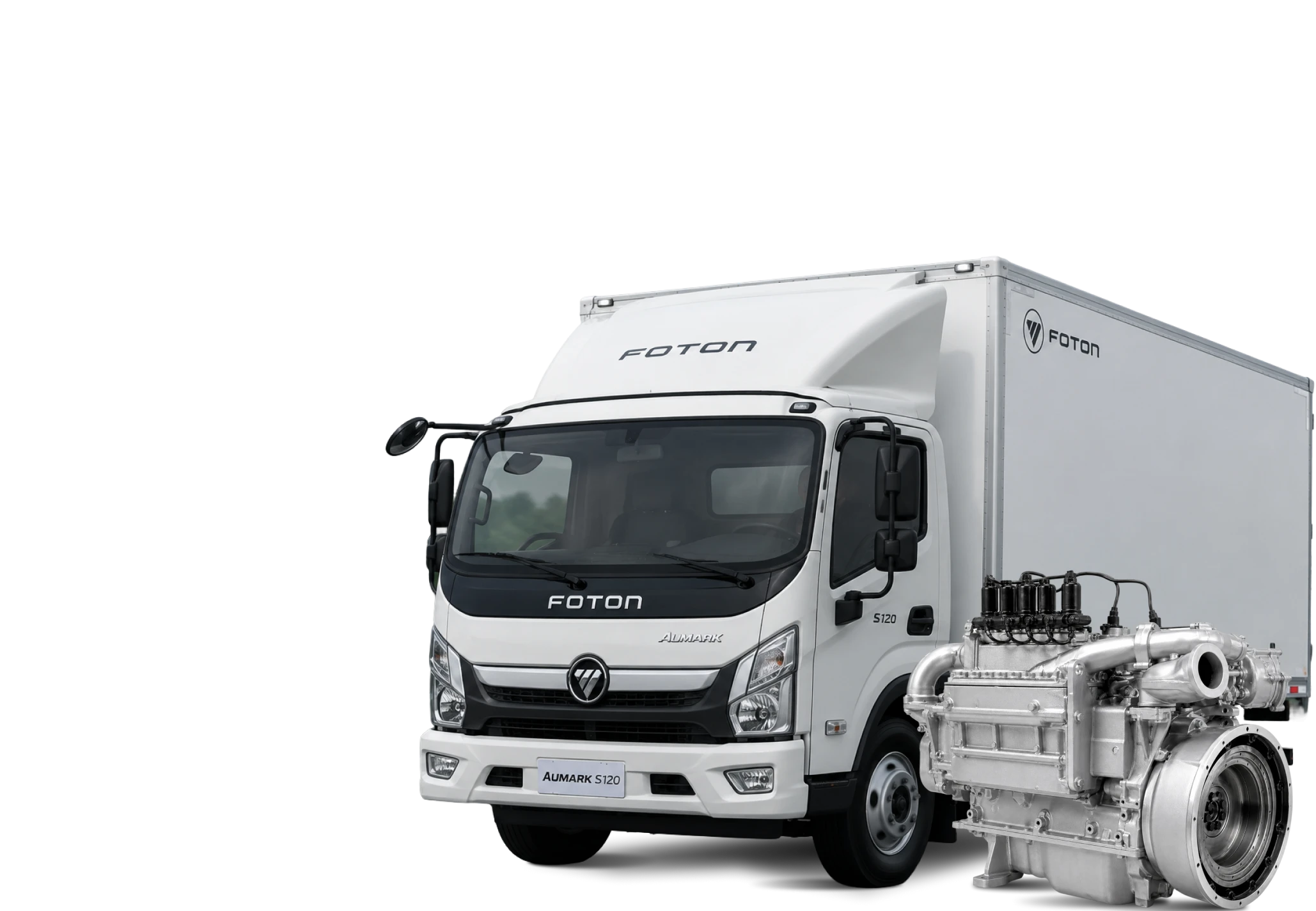 Ремоторизация Foton aumark s120