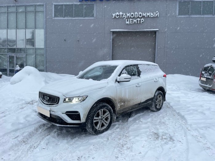 Установка ГБО на Geely Atlas Pro  2022 г., ГБО 4 поколения, пропан EuropeGas (Польша), двигатель 1,5 л. 3 цилиндра