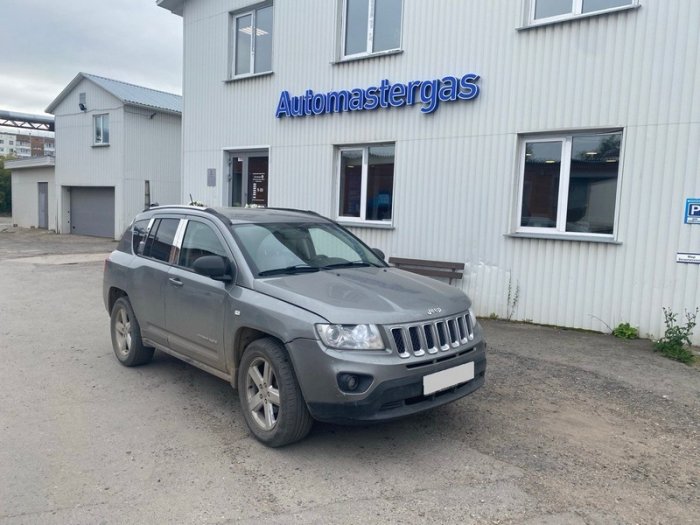 Установка ГБО на Jeep Compass 2007г., ГБО 4 поколения, пропан EuropeGas (Польша), двигатель 2.4л. 4 цилиндра