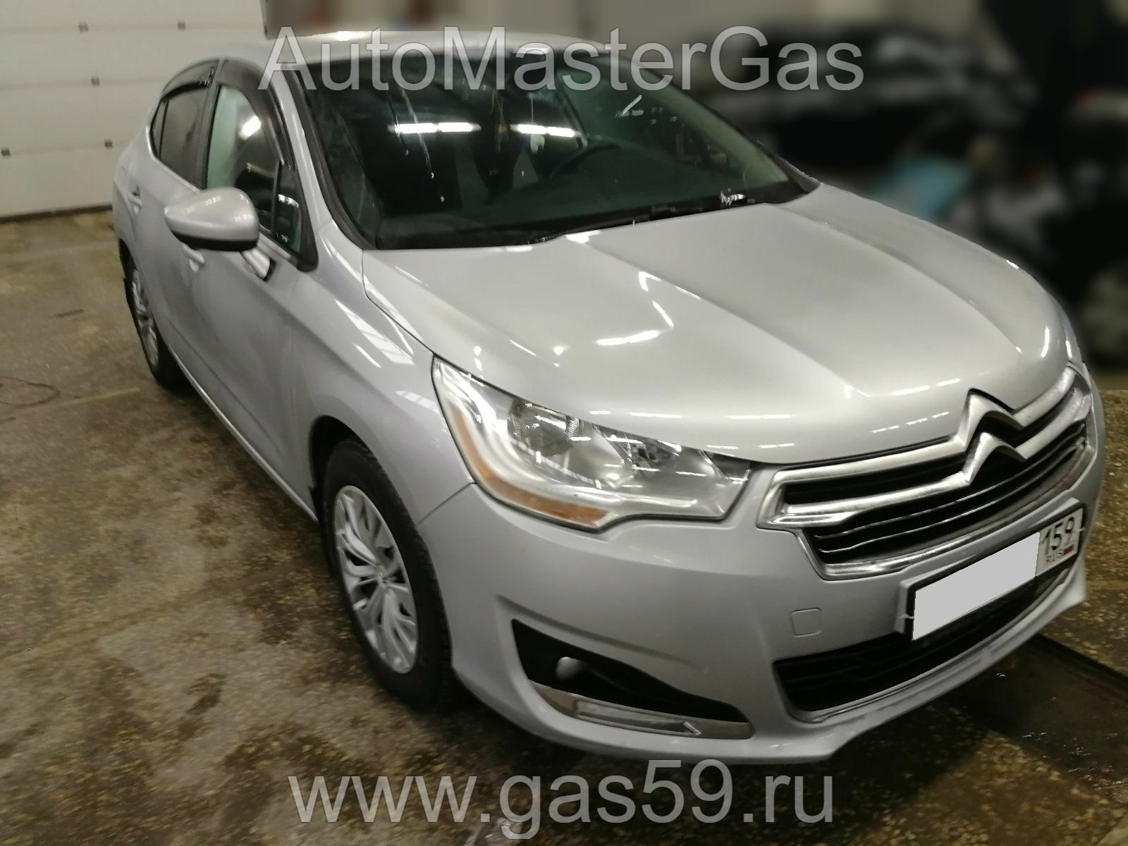 Установка ГБО на Citroen C4 2015г., ГБО 4 поколения, пропан LANDIRENZO (Италия), двигатель 1.6л. 4 цилиндра