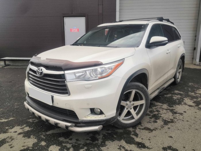 Установка ГБО на Toyota Highlander 2014 г., ГБО 4 поколения, пропан LANDI RENZO (Италия), двигатель 3.5 л. 6 цилиндров