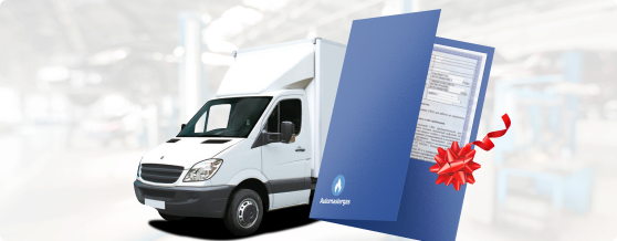 Документы для регистрации ГБО со скидкой 50% за 2500 руб.