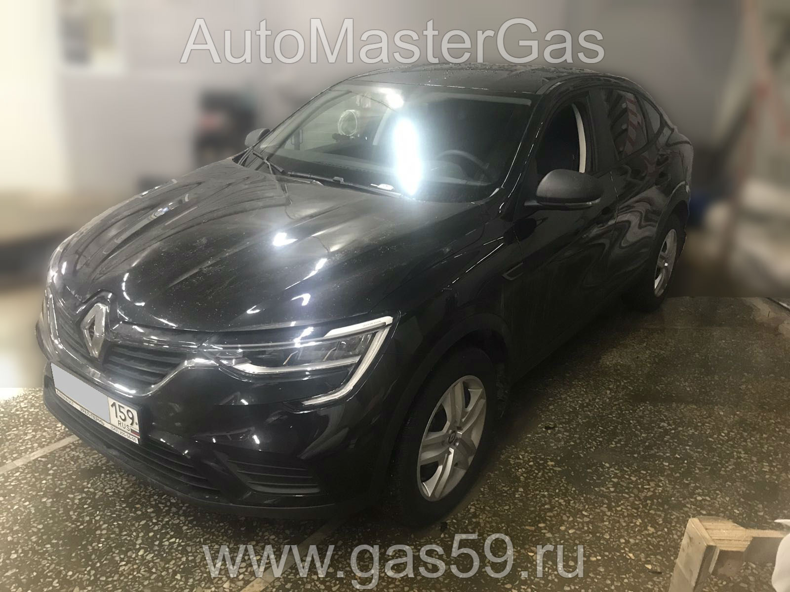 Установка ГБО на Renault Arkana 2019г., ГБО 4 поколения, пропан 4SAVE (Польша), двигатель 1.6л. 4 цилиндра