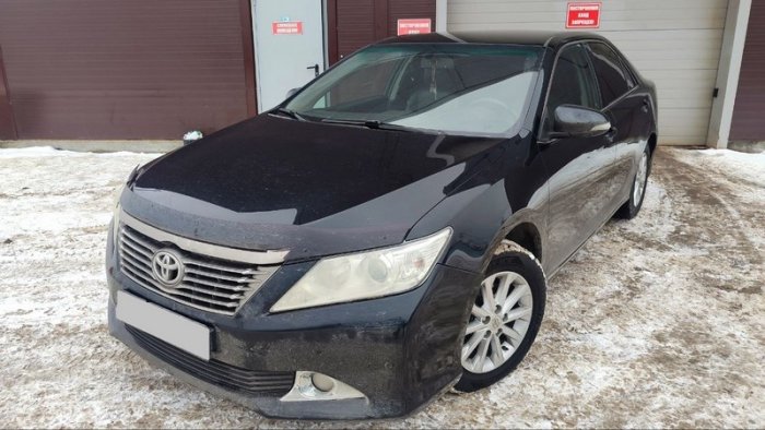 Установка ГБО на Toyota Camry 2014 г., ГБО 4 поколения, пропан LANDI RENZO (Италия), двигатель 2.0 л. 4 цилиндра