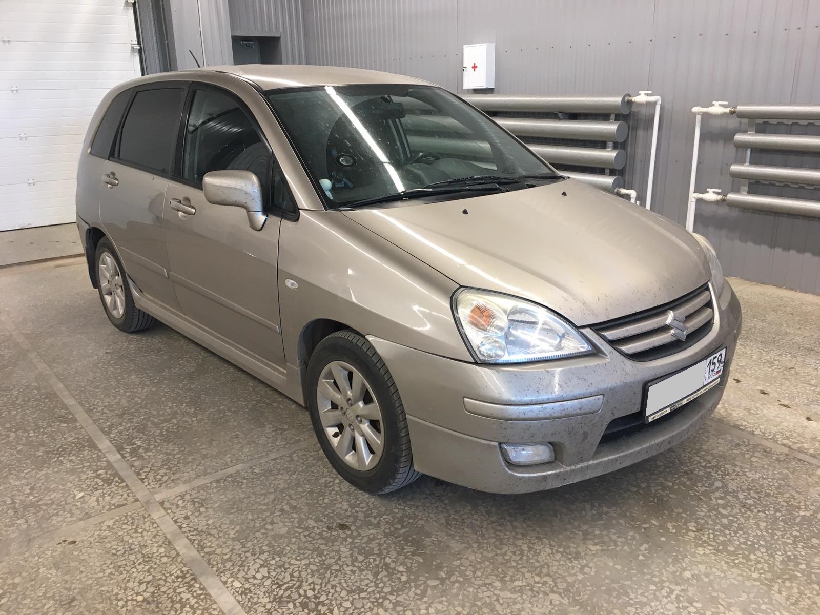 Установка ГБО на Suzuki Liana 2005г., 1.6л., 4 цилиндра, монтаж 05.08.2020  в Екатеринбурге