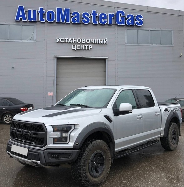 Установка ГБО на Ford F-150 2018 г., ГБО 4 поколения, пропан EuropeGas (Польша), двигатель 3.5 л. 6 цилиндров