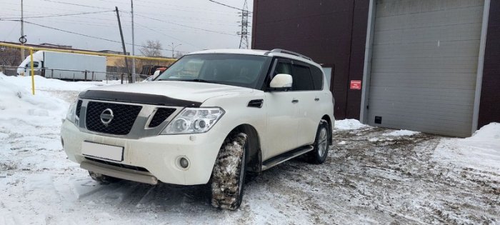 Установка ГБО на Nissan Patrol 2013 г., ГБО 4 поколения, пропан STAG (Польша), двигатель 5.6 л. 8 цилиндров