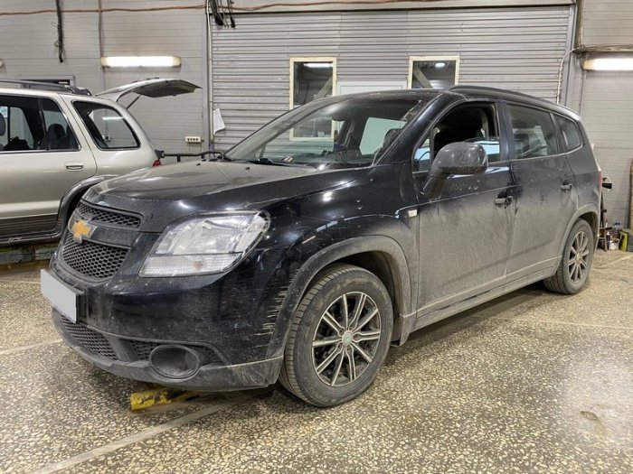 Установка ГБО на Chevrolet Orlando 2013г., ГБО 4 поколения, пропан  EuropeGas (Польша), двигатель 1.8л. 4 цилиндра
