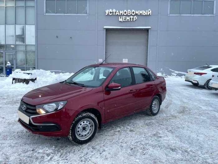 Установка ГБО на Lada Granta 2025 г., ГБО 4 поколения, пропан OMVL (Турция), двигатель 1.6 л. 4 цилиндра